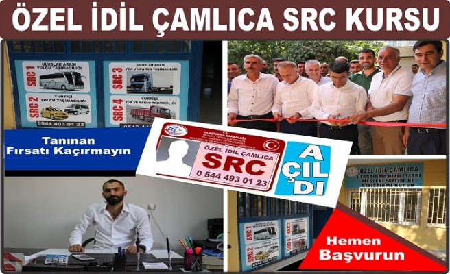 Sürücülere Müjde: İdil SRC Kursu açıldı