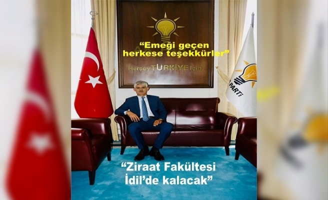 Ziraat Fakültesi İdilde kalacak