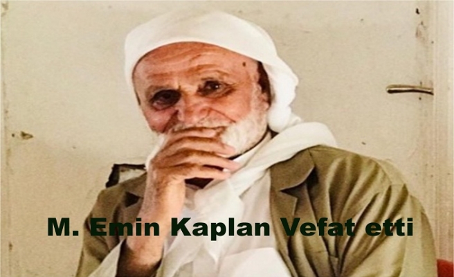 Mehmet Emin Kaplan vefat etti