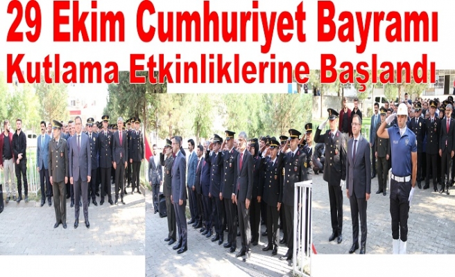  29 Ekim Cumhuriyet Bayramı Kutlama Etkinliklerine Başlandı.