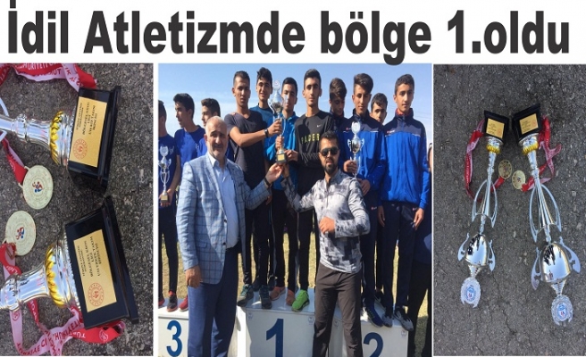 Atletizmde takım halinde 1. Olduk