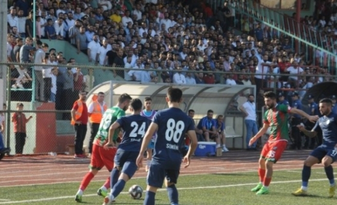 Cizre Spor sahasında kaybetti