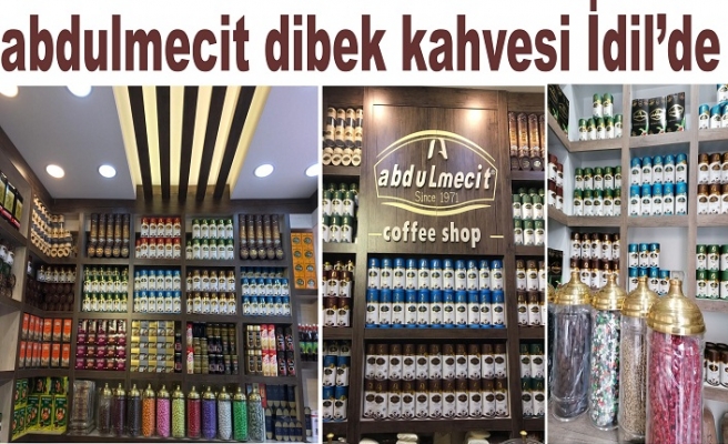 İdil’de ünlü Kahve markası açıldı