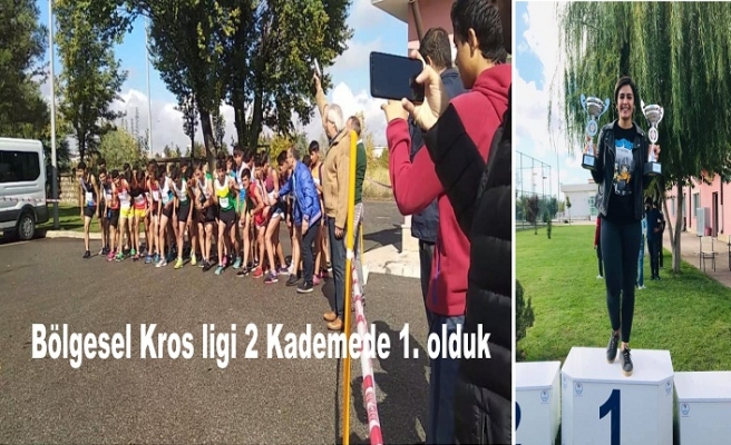 Bölgesel Kros ligi 2 Kademede 1. olduk