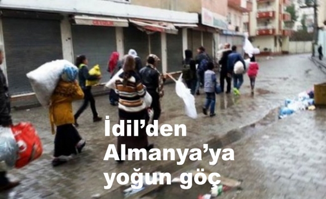 İdil’den Almanya’ya yoğun göç