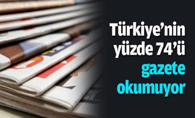 Türkiye'nin yüzde kaçı gazete okumuyor