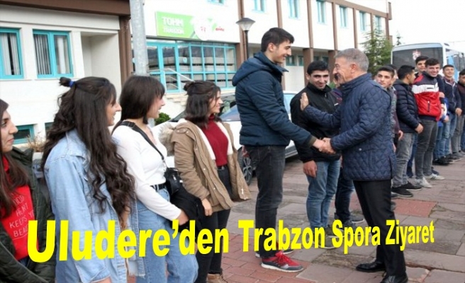 Uludere'den Trabzon Spor'a Ziyaret