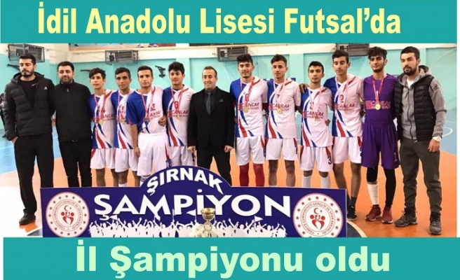 Futsal’da İl Şampiyonu oldu