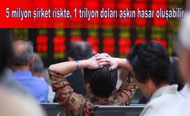 5 milyon şirket riskte, 1 trilyon doları aşkın hasar oluşabilir