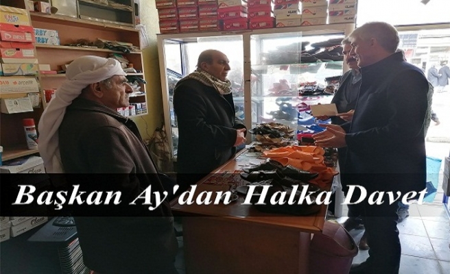 Başkan Ay’dan Halka Davet