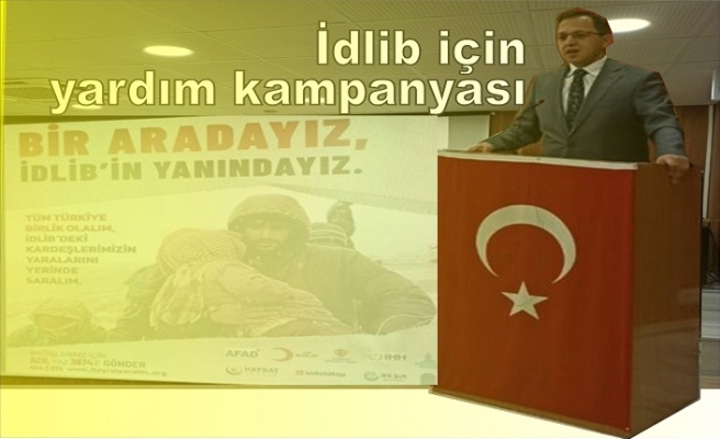  İdlib için yardım kampanyası