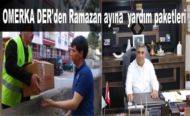 OMERKA DER’den Ramazan ayına özel yardım paketleri