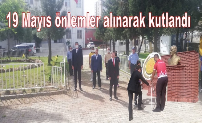 19 Mayıs önlemler alınarak kutlandı