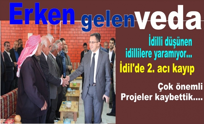 Erken gelen veda