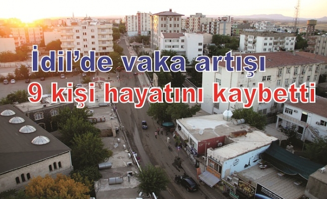 İdil’de vaka artışı 9 kişi hayatını kaybetti