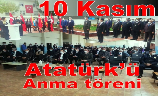 Atatürk'ü anma programı düzenlendi