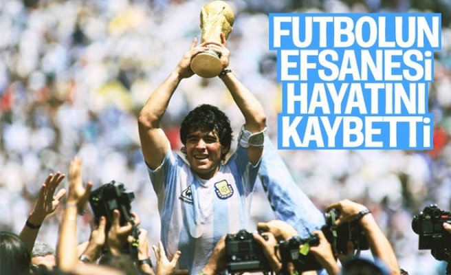 Diego Armando Maradona yaşamını yitirdi