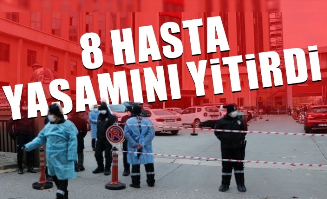 Hastanede oksijen tüpü patladı 8 Kovid-19 hastası hayatını kaybetti
