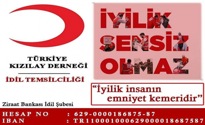 İyilik sensiz olmaz