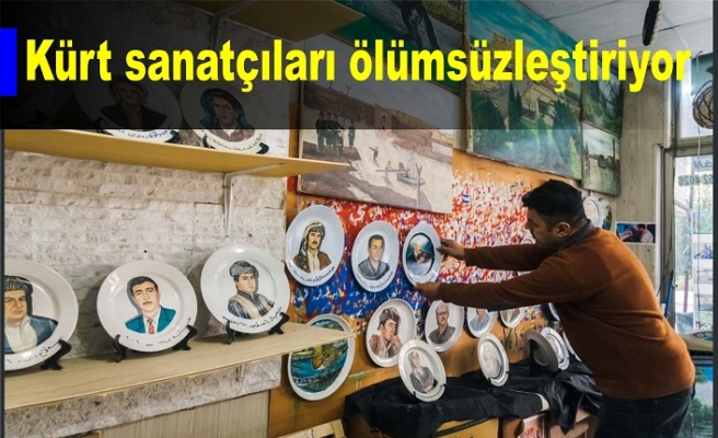 Kürt sanatçıları ölümsüzleştiriyor