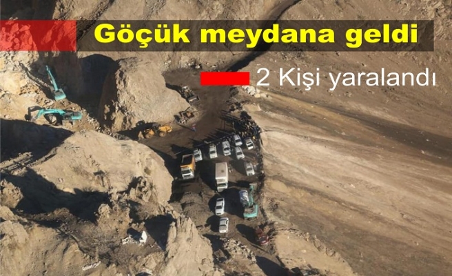 Sılop'i Kömür ocaklarında göçük meydana geldi 2 kişi yaralandı