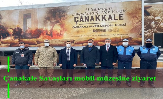 Çanakkale Mobil Müze aracı İdil'de