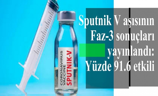 Sputnik V aşısının Faz-3 sonuçları yayınlandı: Yüzde 91.6 etkili