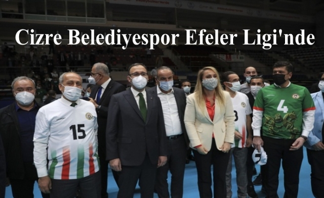 Cizre Belediyespor Efeler Ligi'nde