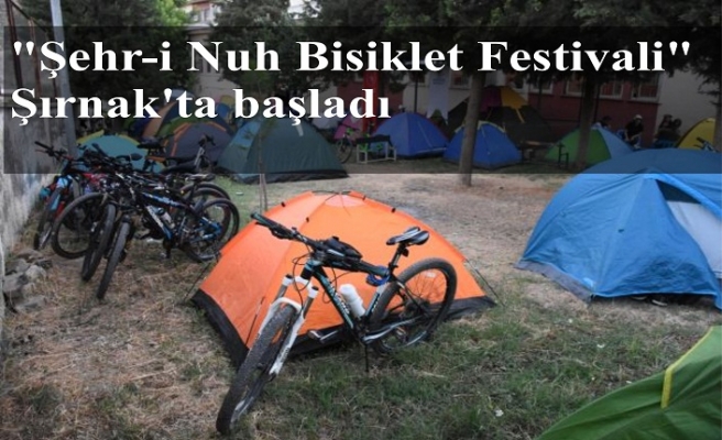 "Şehr-i Nuh Bisiklet Festivali" Şırnak'ta başladı