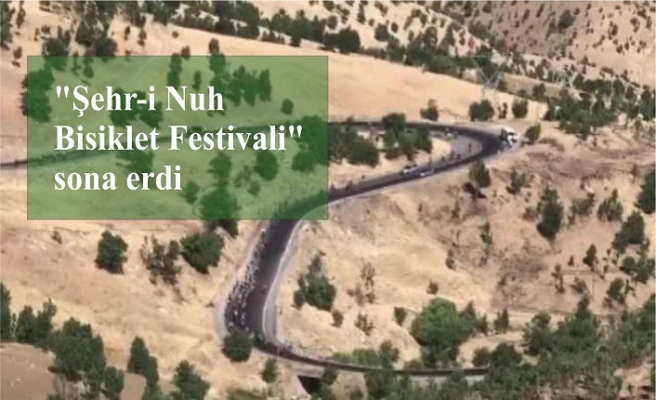 "Şehr-i Nuh Bisiklet Festivali" sona erdi