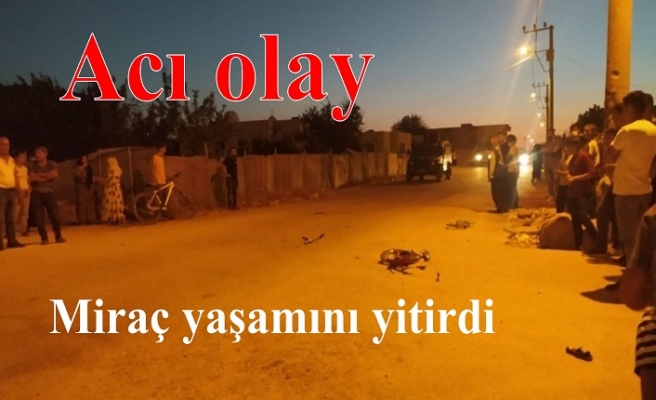 Zırhlı aracın çarptığı çocuk yaşamını yitirdi