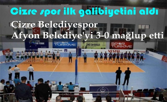 Cizre Belediye Spor 3-0 galip geldi