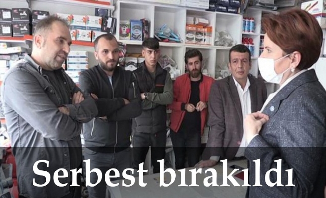 İYİ Parti Genel Başkanı Akşener'in Siirt ziyaretinde "Burası Kürdistan" diyen kişi serbest bırakıldı