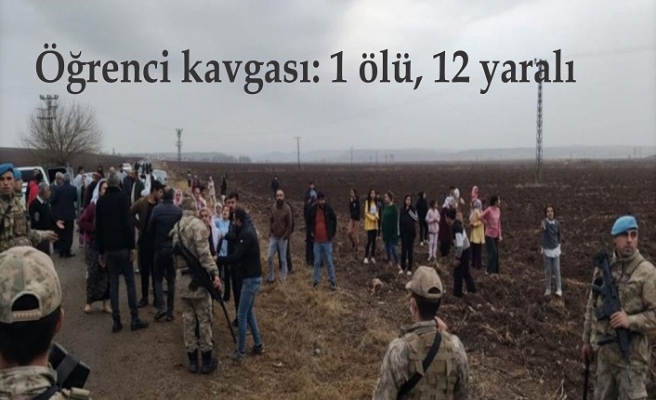 Öğrenci kavgası: 1 ölü, 12 yaralı