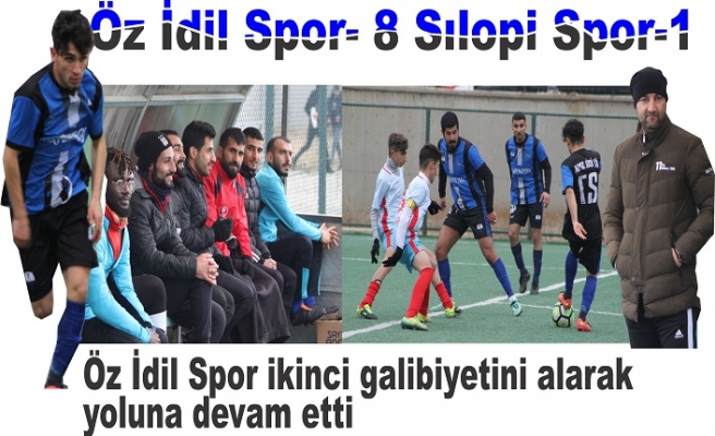 Öz İdil Spor ikinci galibiyetini farklı kazandı