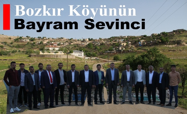 Bozkır Köyün'de Bayram Sevinci