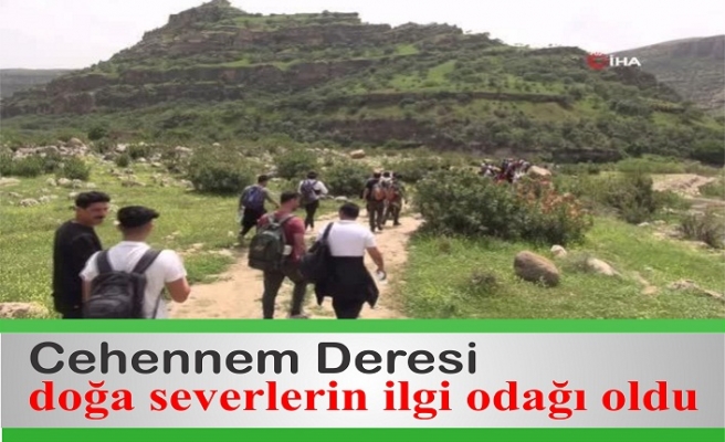 Cehennem Deresi doğa severlerin ilgi odağı oldu