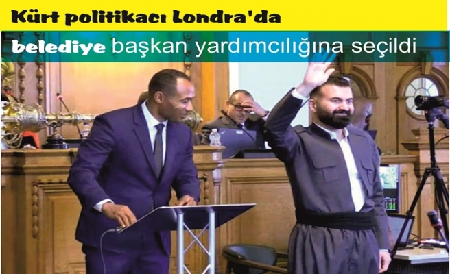 Kürt politikacı Londra'da belediye başkan yardımcılığına seçildi