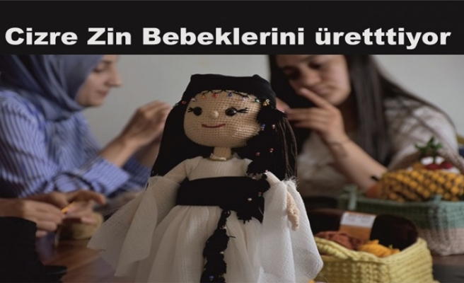 Cizre'li kadınlar amigurumi tekniği ile "Zin bebek" yapıyor