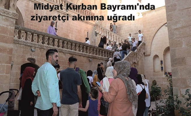 4 Günde 40 bin Turist Midyat'tı ziyaret etti