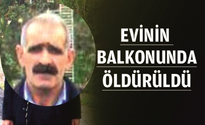 Evin Balkonunda silahlı saldırıya uğradı