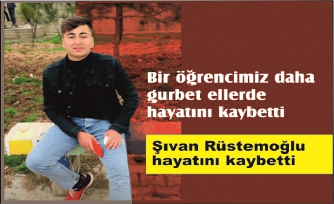 Öğrencimiz hayatını kaybetti