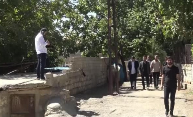 Silopili berber ilçedeki gençlerle "Rastlantı" isimli film çekiyor