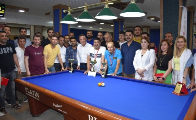 Şırnak'ta Bölgesel Bilardo Turnuvası başladı