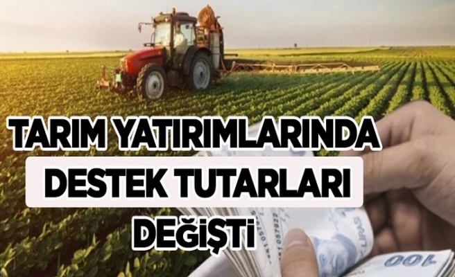 Tarım yatırımlarında destek tutarları artırıldı! Milyonlarca çiftçiyi ilgilendiren haber! Resmi Gazete'de yayımlandı