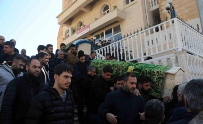 Değer ailesi Cizre ilçesinde son yolculuklarına uğurlandı