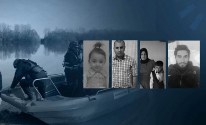 Midyat'lı aile göç yolunda 2'si çocuk 5 kişi kayıp