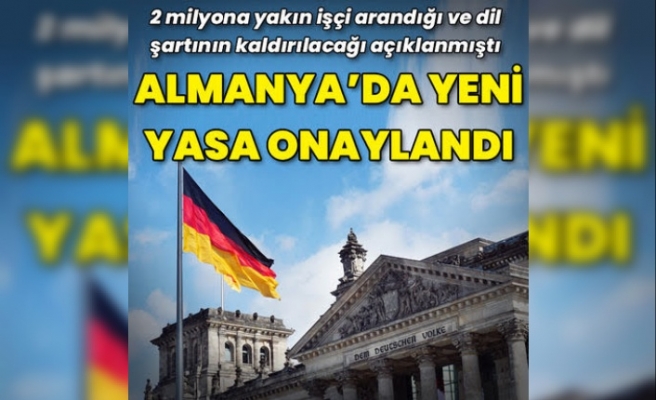 Almanya'dan işçi alımına kolaylık