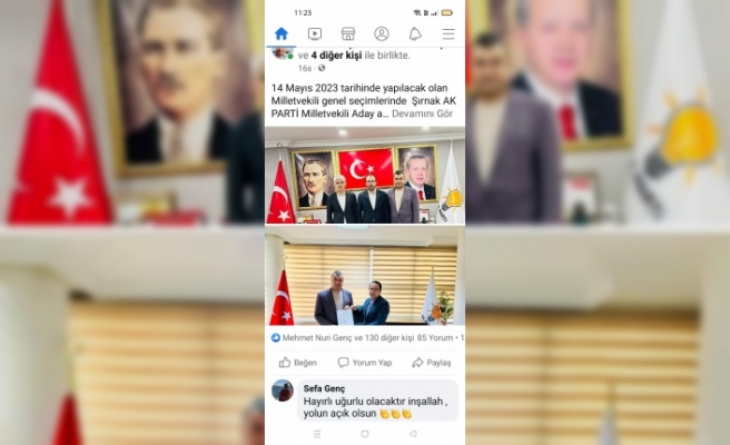 İdil'den Şırnak Ak Parti Milletvekili aday adayları beli olmaya başladı