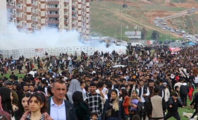 Newroz'dan sonra yürüyüşe geçtiler..